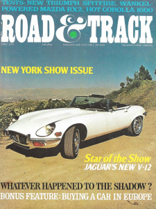 ROAD & TRACK 1971 MAY - XKE-12, RX-2, SPITFIRE Mk II